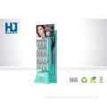 Custom Pop Pocket Cosmetic Display Stand For Mascara Cream , Quick Display Banner Stand